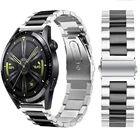 Ремешок металлический для HUAWEI WATCH 3, браслет из нержавеющей стали GT 2 Pro GT2 46 мм, сменный Браслет для умных часов, аксессуары