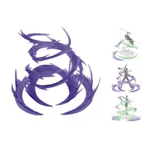 Whirlwind Flame Special Effects Decoration for EFFECT SHF Superalloy Gundam Model Action & Toy Figures- Purple