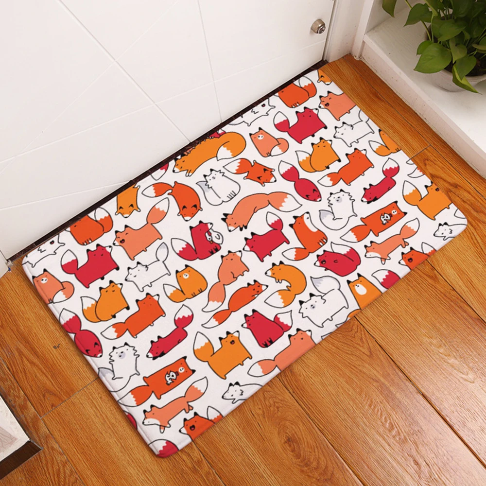 HomeMiYN коврик для ванной цифровые живописные коврики плотный с рисунком животных