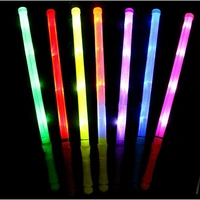 36pcslot wedding decoration 48cm led plastic stick flashing glow sticks neon sticks for party wholesale party supplies