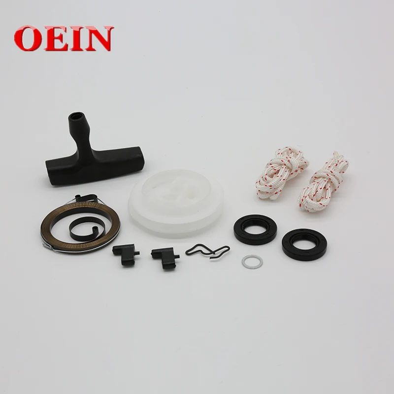 

Recoil Rewind Starter Pulley Spring Handle Grip Pawl Oil Seal Kit Fit For Stihl MS290 029 MS390 039 Chainsaw Parts 1128 195 0400