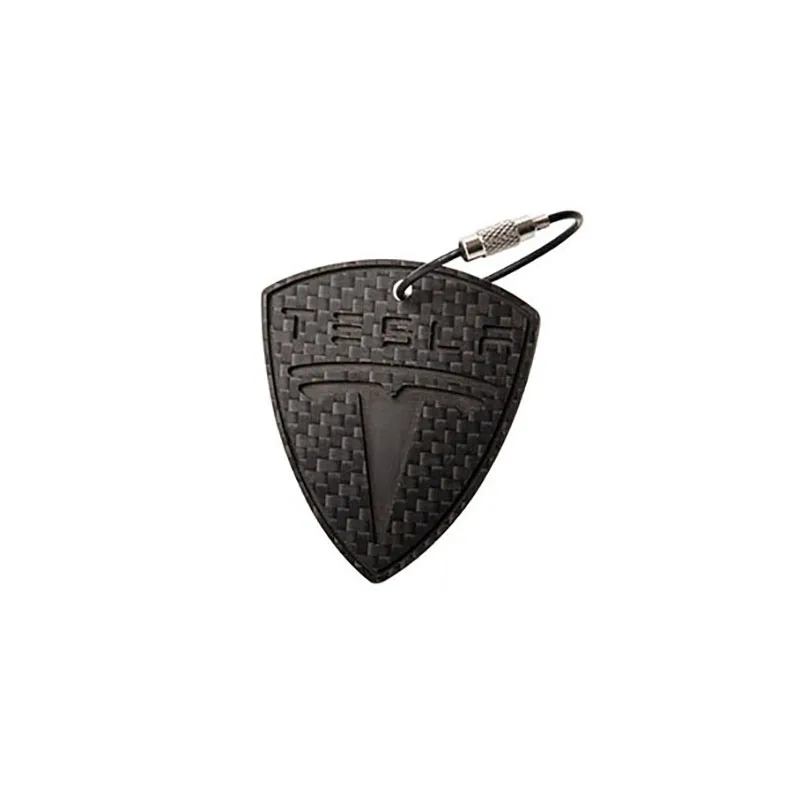 Car Key Ring for Tesla Model 3 S X Y 2021 Real Carbon Fiber Keychain Decorate Accessories Chain Pendant Leaf with Keyring | Автомобили и