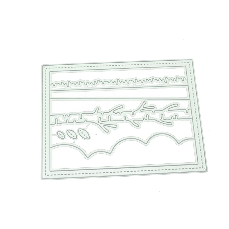

JC Tree Trunk Branch Metal Cutting Dies DIY for Scrapbooking Punch Blade Stencil Craft Mold Decor Template 2020 New Design Model
