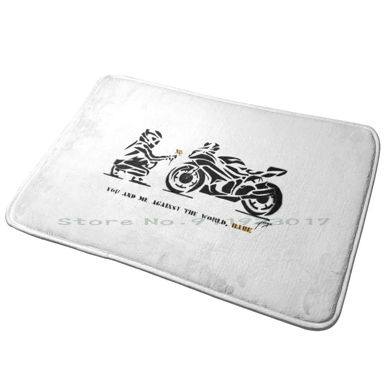 Коврик для входной двери Bikerlove коврик ванной с Полом гаугином художественный