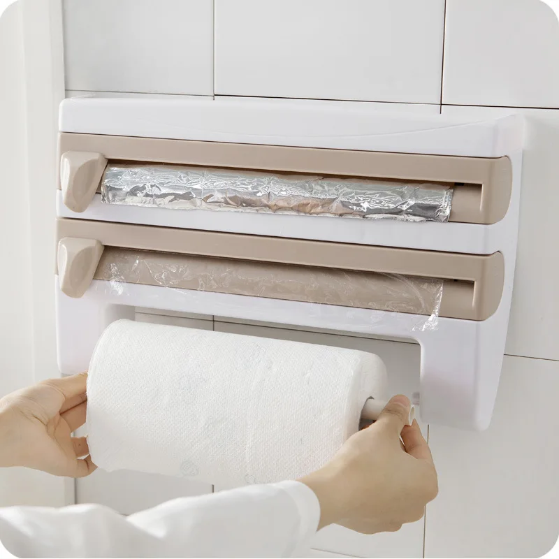 A-kitchen держатель для резки клейкой пленки соуса бутылки из оловянной фольги