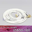 8-жильный кабель для наушников LN006781, 4,4 мм, 2,5 мм, 99% чистого серебра, для аудиотехники, модели ls300, ls200, ls70, ls50, e40, e50, e70, 312A