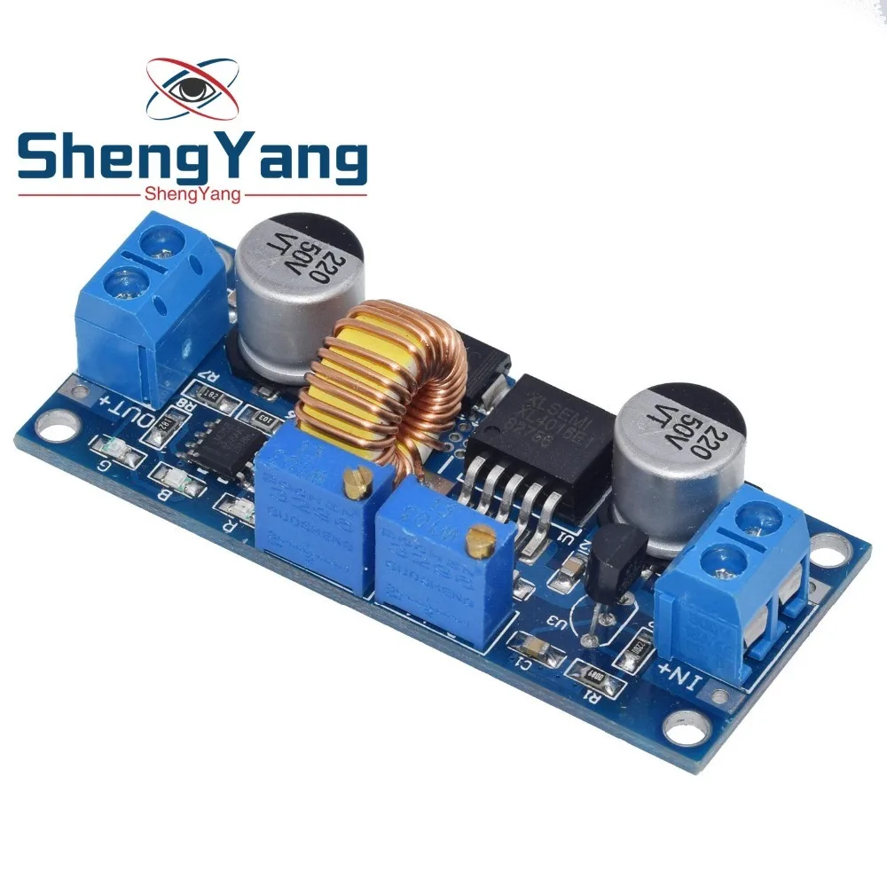 ShengYang 5A DC В DC CC CV литиевая батарея понижающая зарядная плата светодиодный преобразователь питания литиевое зарядное устройство понижающий модуль XL4015