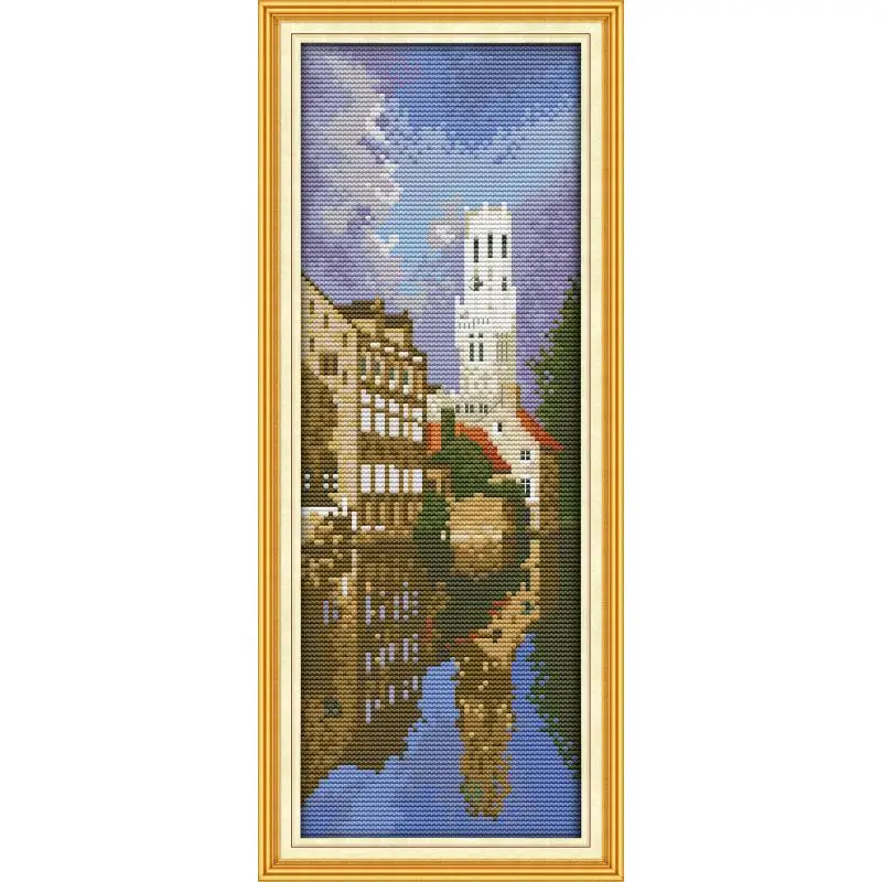 Joy Sunday Биг Бен в Британии напечатанный на холсте сценический рисунок 11CT14CT DMS