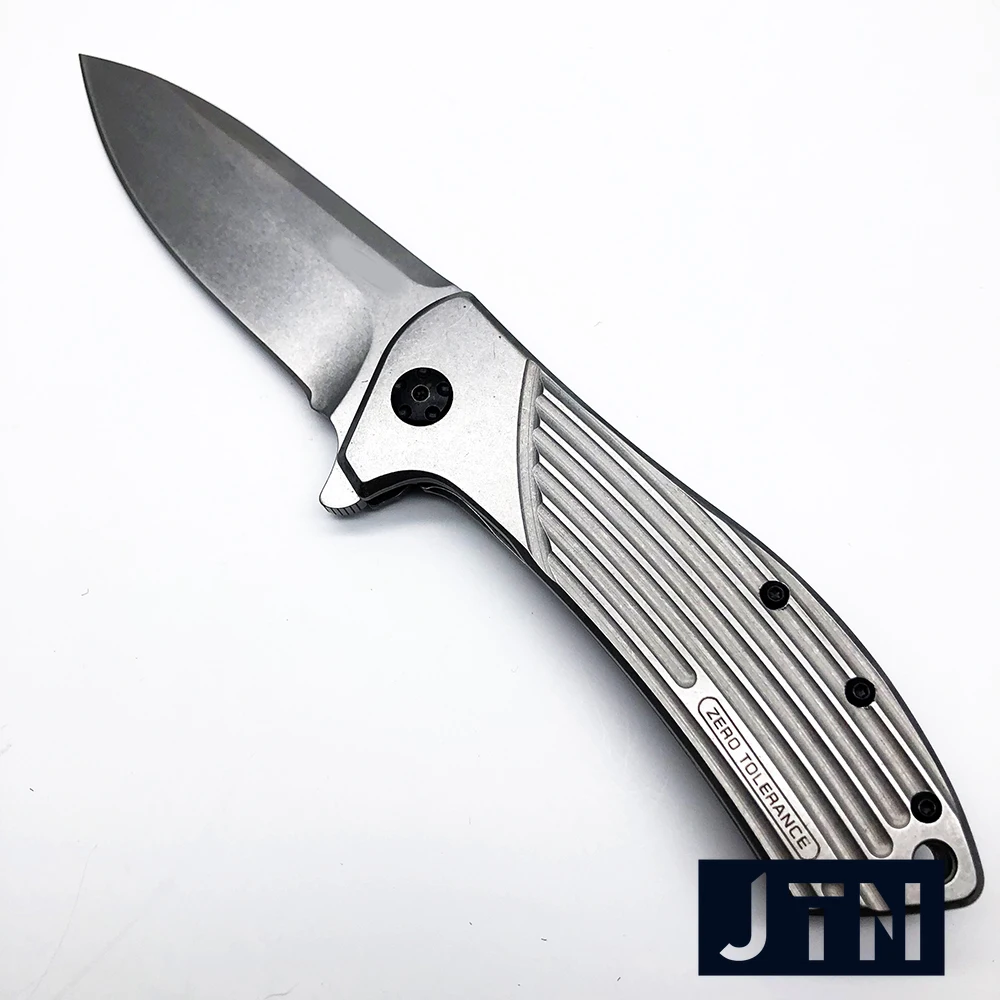 Складные ножи JTN ZT 0801 D2 с шариковым подшипником и стальным лезвием тактический