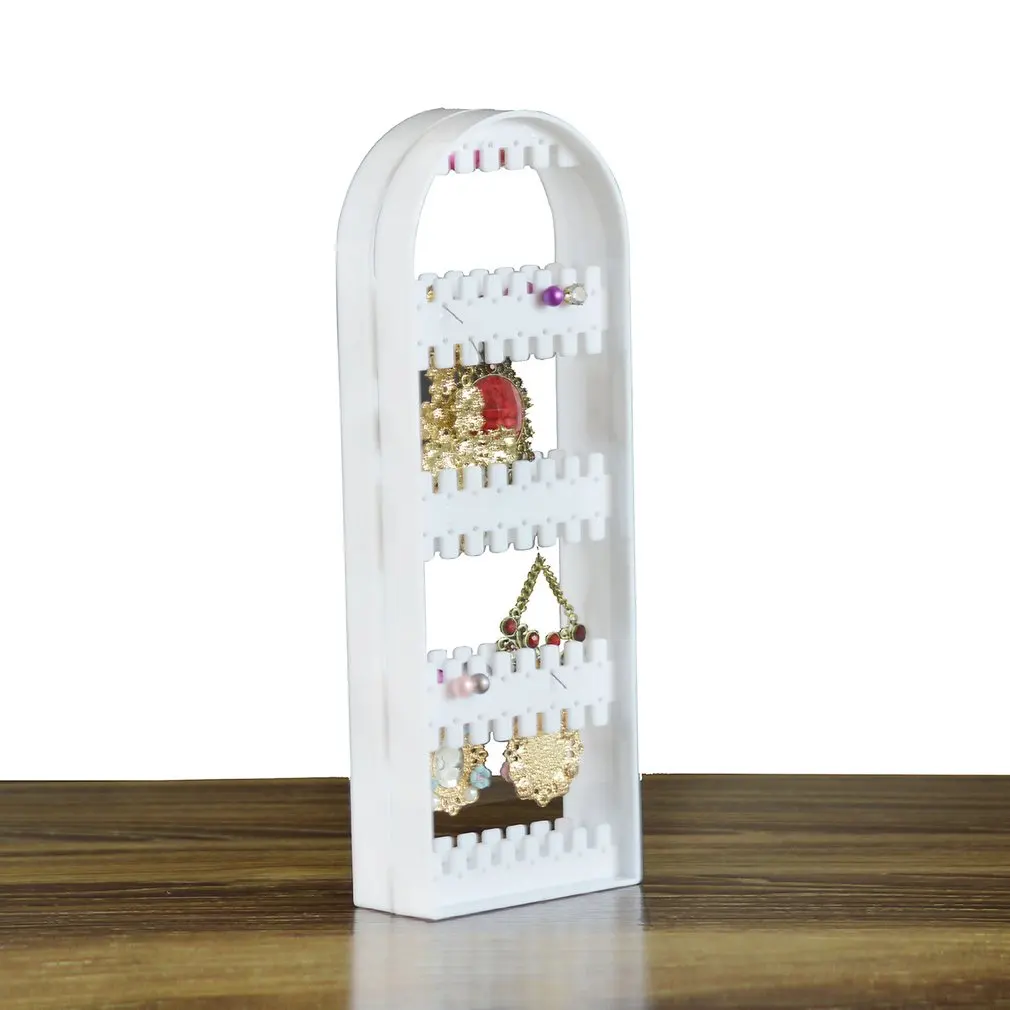 2/3 панель 5 слоев дисплей ювелирных изделий экран Складная подставка для сережек