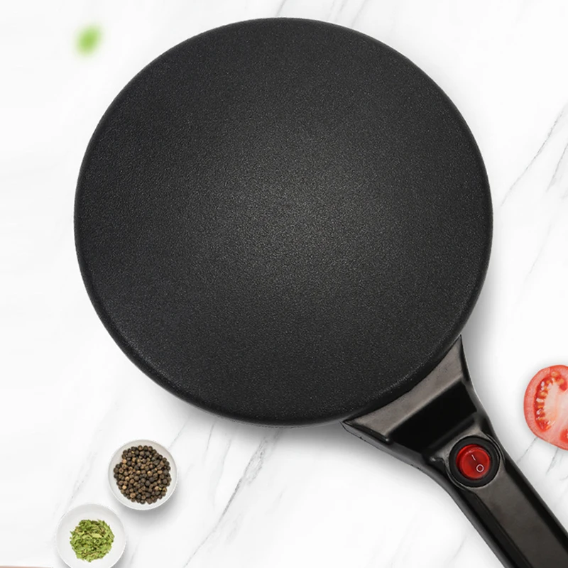 Электрическая сковорода для приготовления блинов и пиццы 20 см | Дом сад