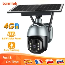 4G Solar IP Camera WiFi 1080P CCTV Video Surveillance Camera Outdoor PTZ Battery Security Camera Waterproof Color Night Vision