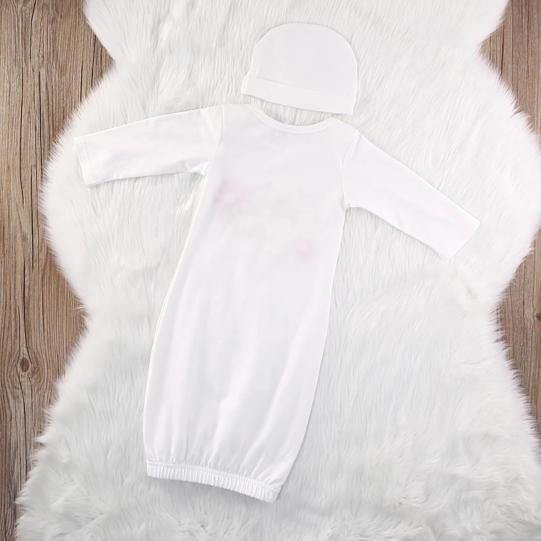 

Newborn Baby Girl Little Sister Flower Sleeping Gown Swaddle Coming Home Outfits Baby Girl Sleeping Bags 0-6M Dropshipping