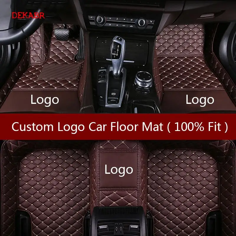DEKABR пользовательские автомобильные коврики для Volkswagen VW passat golf tiguan sharan jetta Variant UP