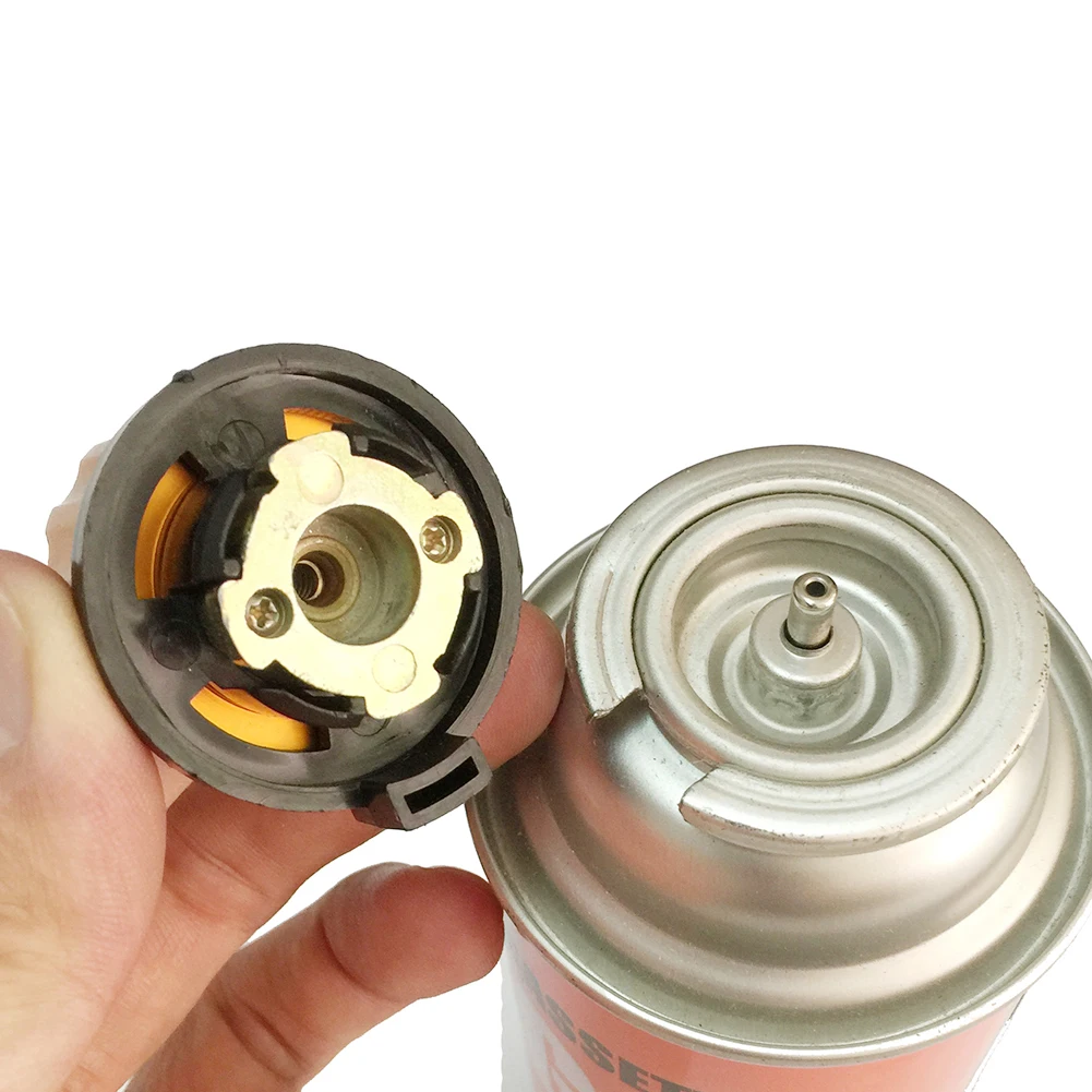 

Portable Camping Hiking Stove Burner Adapter Mountaineering Furnace Conversion Connector Auto-off Gas Tank Cylinder For Outdoor