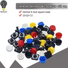 WAVGAT 12x12 мм Большой кнопочный модуль сенсорного переключателя света со шляпой выход высокого уровня для arduino usb DIY Kit