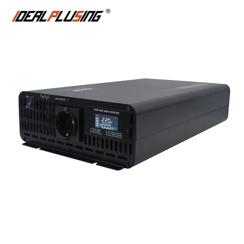 IDEALPLUSING образцы поддержки 12v 24v 48v 60v 72v 84v Dc до 100v 110v 120v 220v 230v 240v Ac 4000w инвертор для холодильника