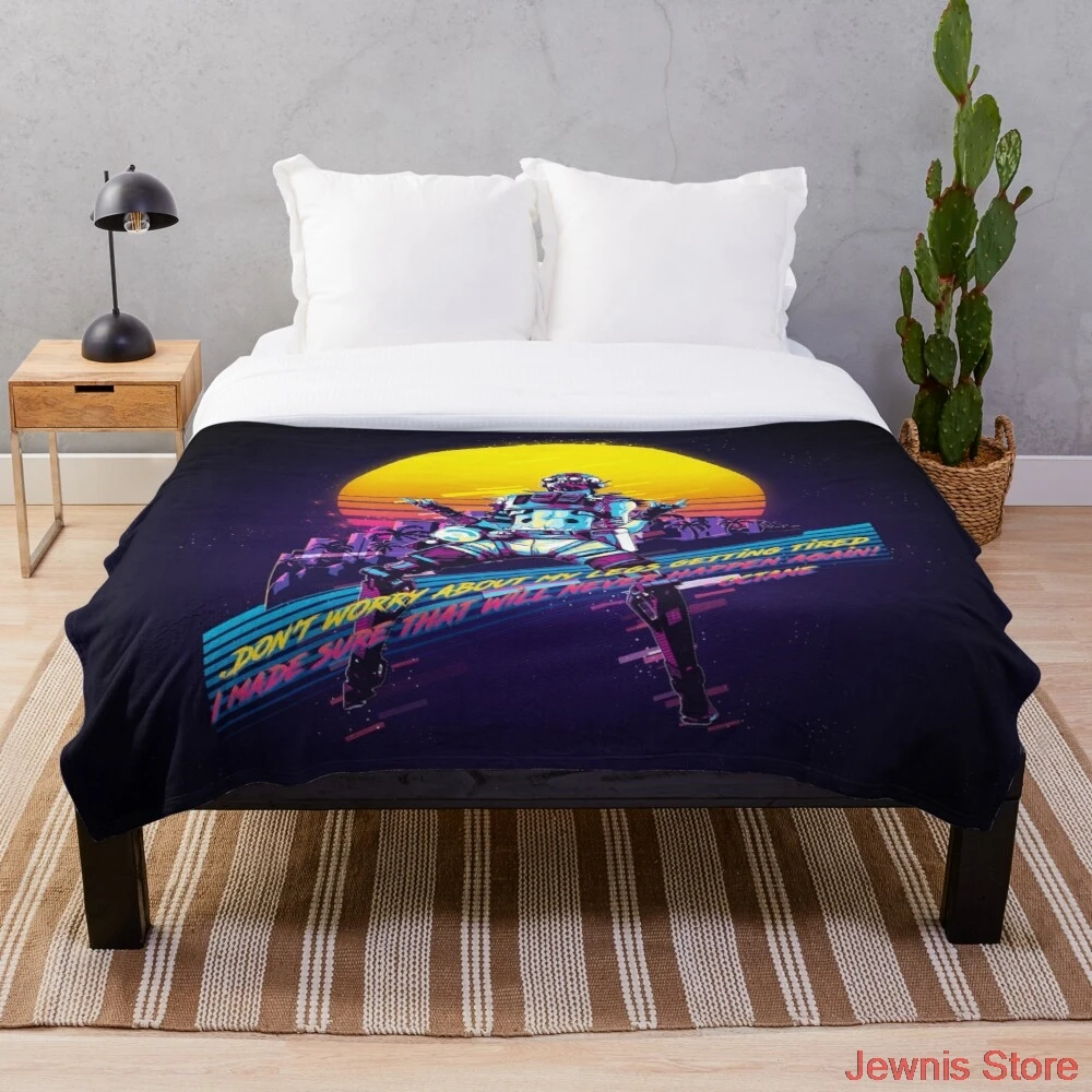 

Apex legends Octane 80s retro Decke Fleece Cartoon Print Kinder Warme Bett Decke neugeborenen sommer-kind-bay von Erwachsene Dec