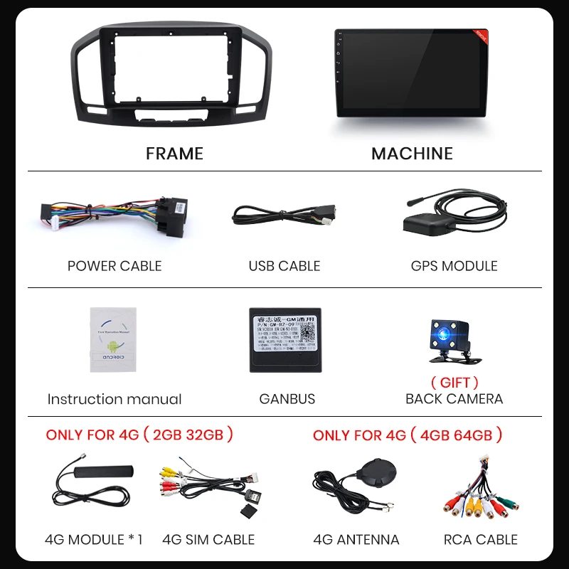 Автомагнитола AWESAFE PX9 мультимедийный видеоплеер навигация GPS DVD Android 10 для Buick Regal