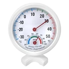 Мини-термометр гигрометр в форме колокольчика с ЖК-дисплеем, цифровые весы для дома, офиса, настенные инструменты для измерения температуры в помещении