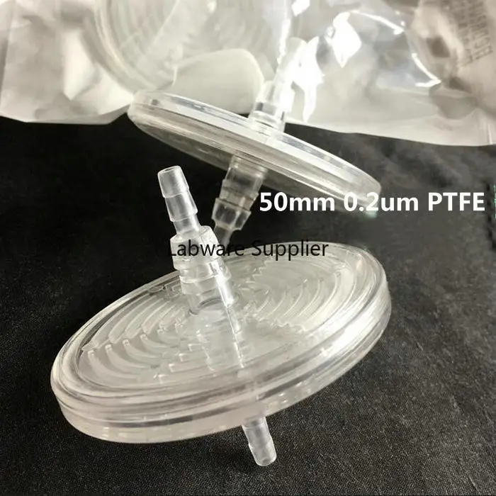 10Pcs/lot Sterile water sterilization filter 0.2um oxygen suction machine suction machine negative pressure drainage PTFE filter