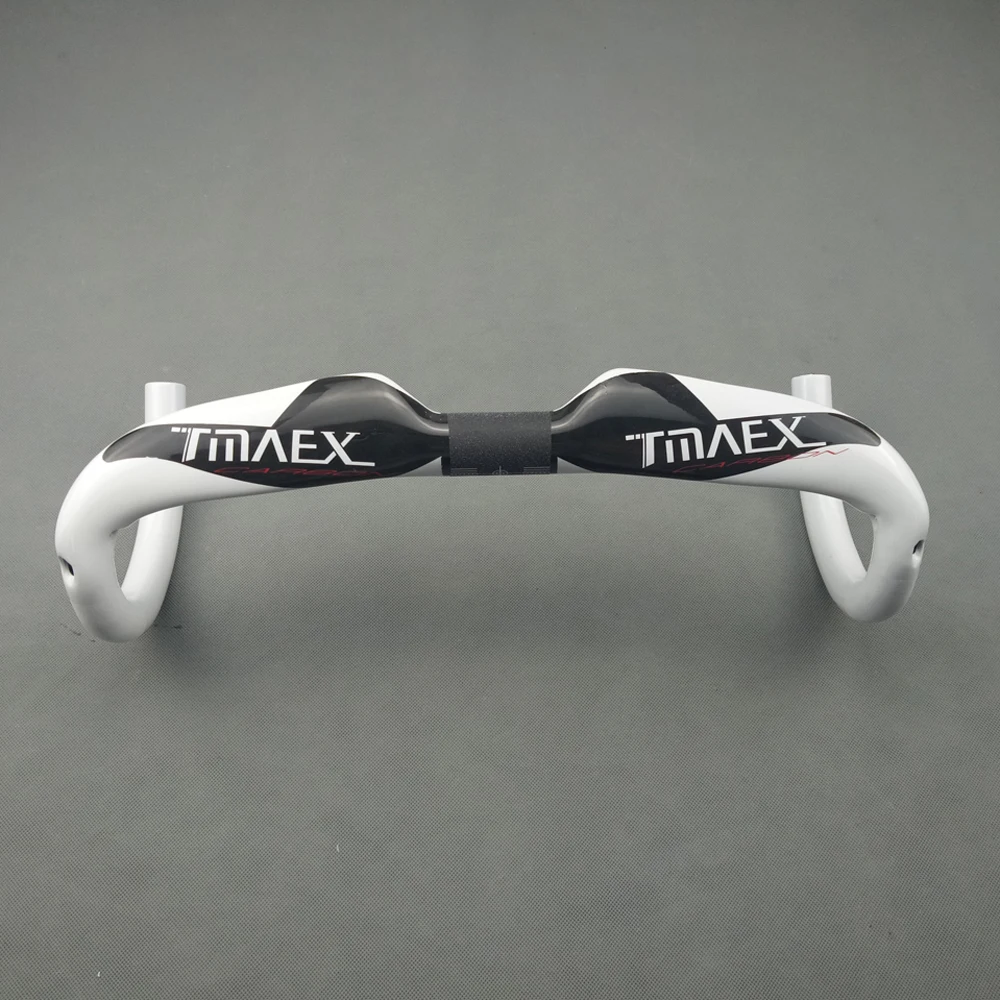 

Road bicycle racing Matte/Gloss full carbon handlebar internal cable carbon bike handlebar 31.8*400/420/440mm