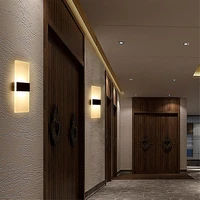 ac 220v 110v led wall lamp square wall light sconce bedroom bedside light stair indoor balcony aisle lighting home decoration