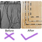 20 штук10 шт. Настольный органайзер клей Зарядное устройство застежка стол провод шнур в виде провода телефонной линии, галстуком-бабочкой фиксаж органайзер для USB зажимы держателя