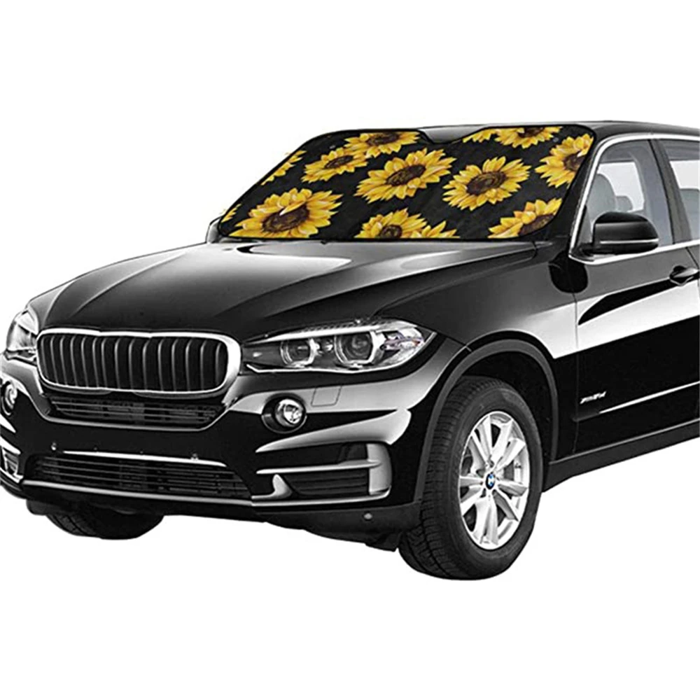 Солнцезащитный козырек для лобового стекла автомобиля складной в богемном стиле