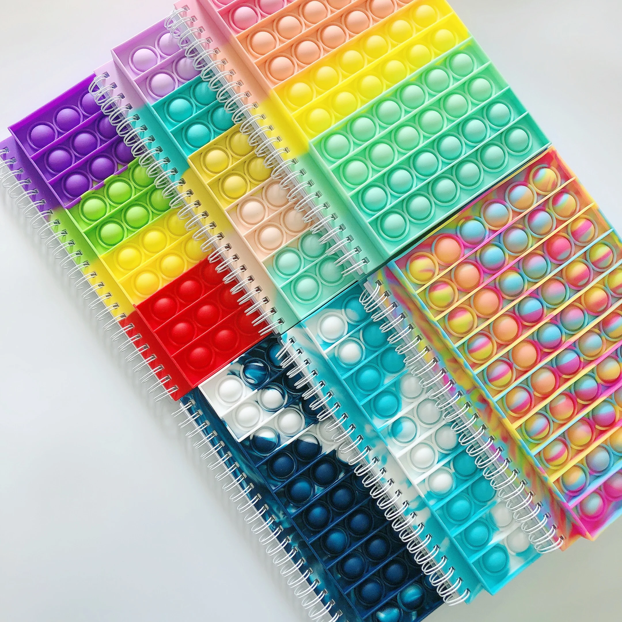 Блокнот игрушки-карандаши с пузырьками антистресс для взрослых | Игрушки и хобби