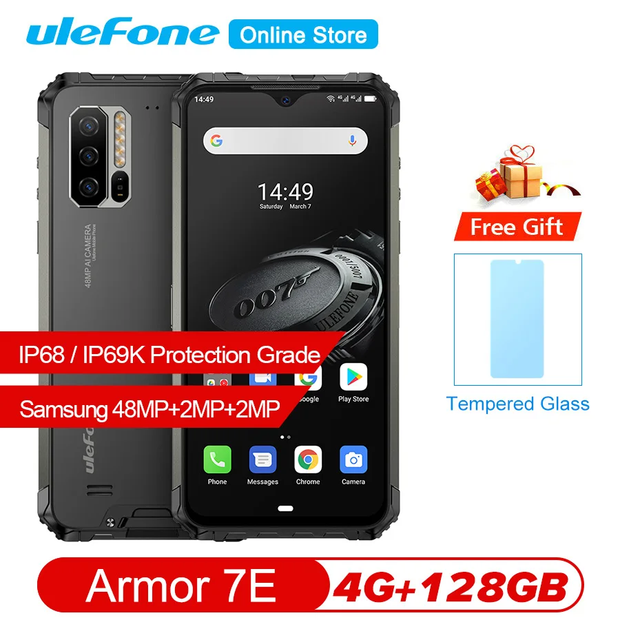 Смартфон Ulefone Armor 7E 4 ГБ+128 ГБ|Смартфоны| |