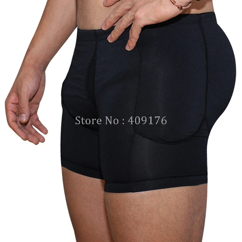 Men Padded Butt Lifter Control Panties Waist Trainer Corsets Slimming Shaper Pads Enhancement Underwear 6XL