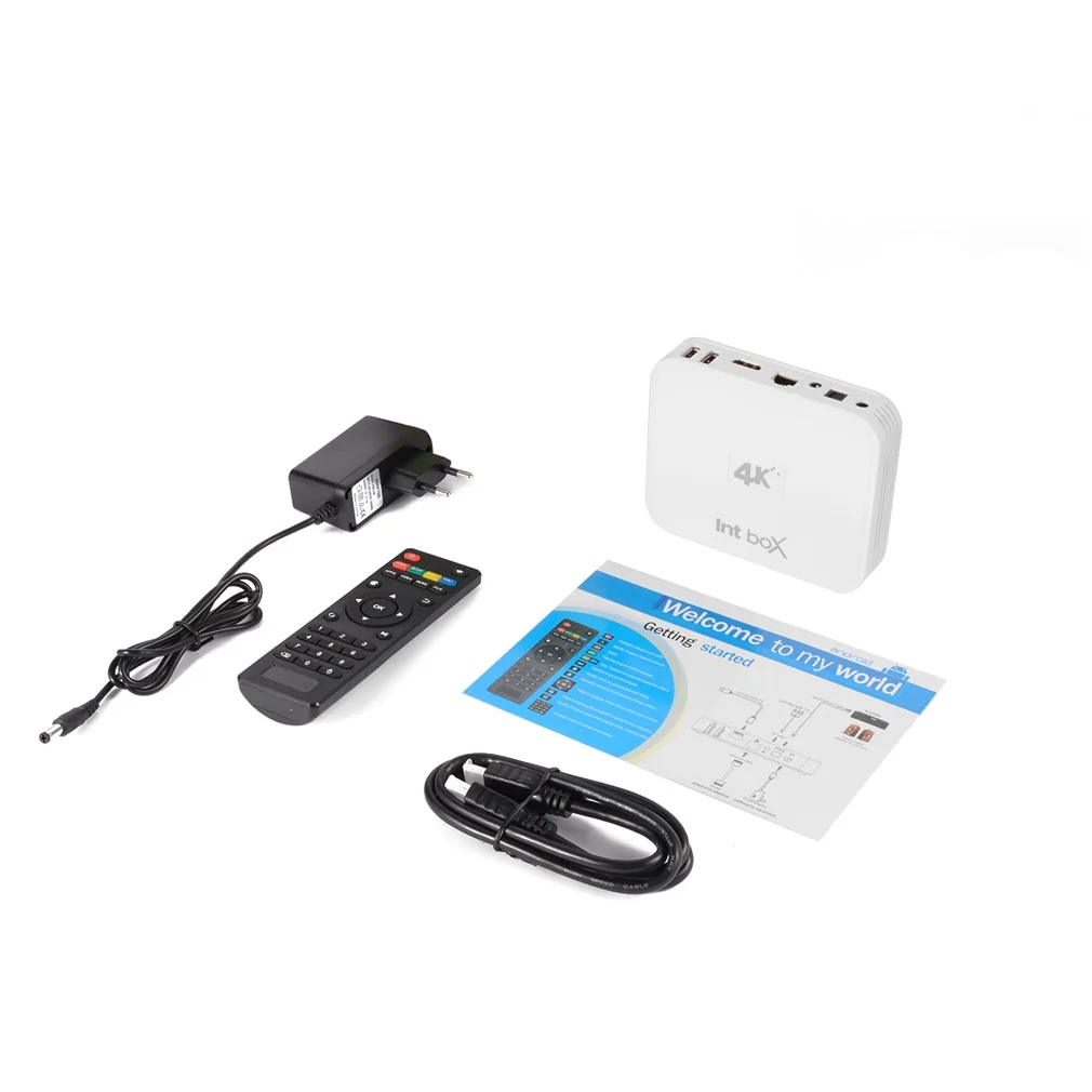 ТВ приставка Int Box I7 Amlogic S912 Восьмиядерный Android 6 0 2 ГБ/8 ГБ 4G/5 ГГц Двойной Wi Fi BT4.0 4K Intbox