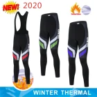 Новинка 2021, теплые велосипедные брюки STRAVA, зимние теплые длинные брюки для горного велосипеда, велосипедные колготки с гелевыми вставками 20D