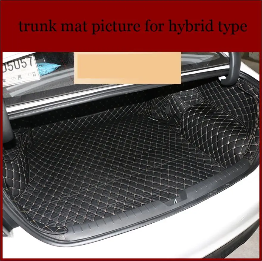 for hyundai sonata leather car trunk mat cargo liner 2015 2016 2017 2018 2019 2020 New Rise