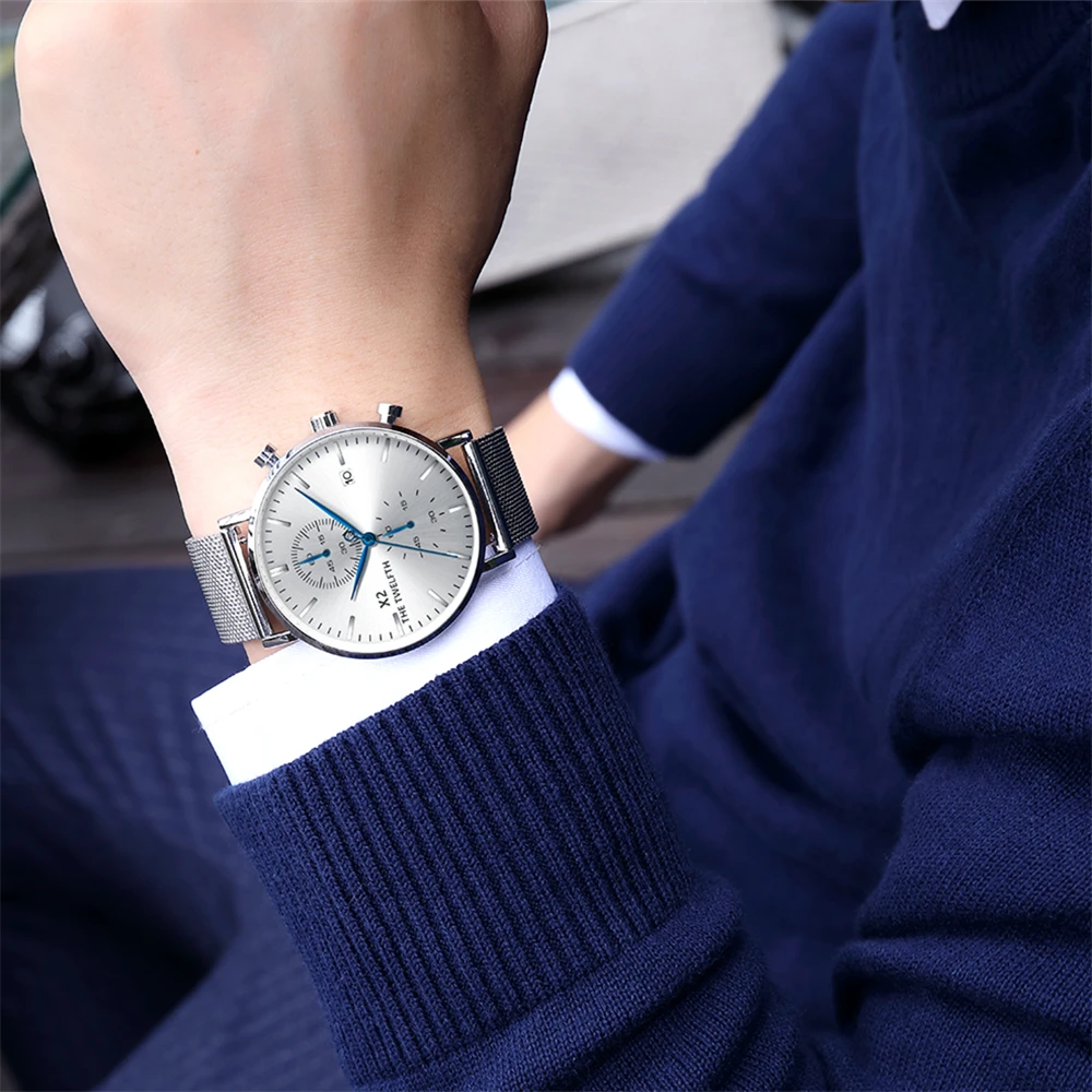 Мужские модельные туфли в винтажном стиле часы 2019 Новое поступление X2 XII