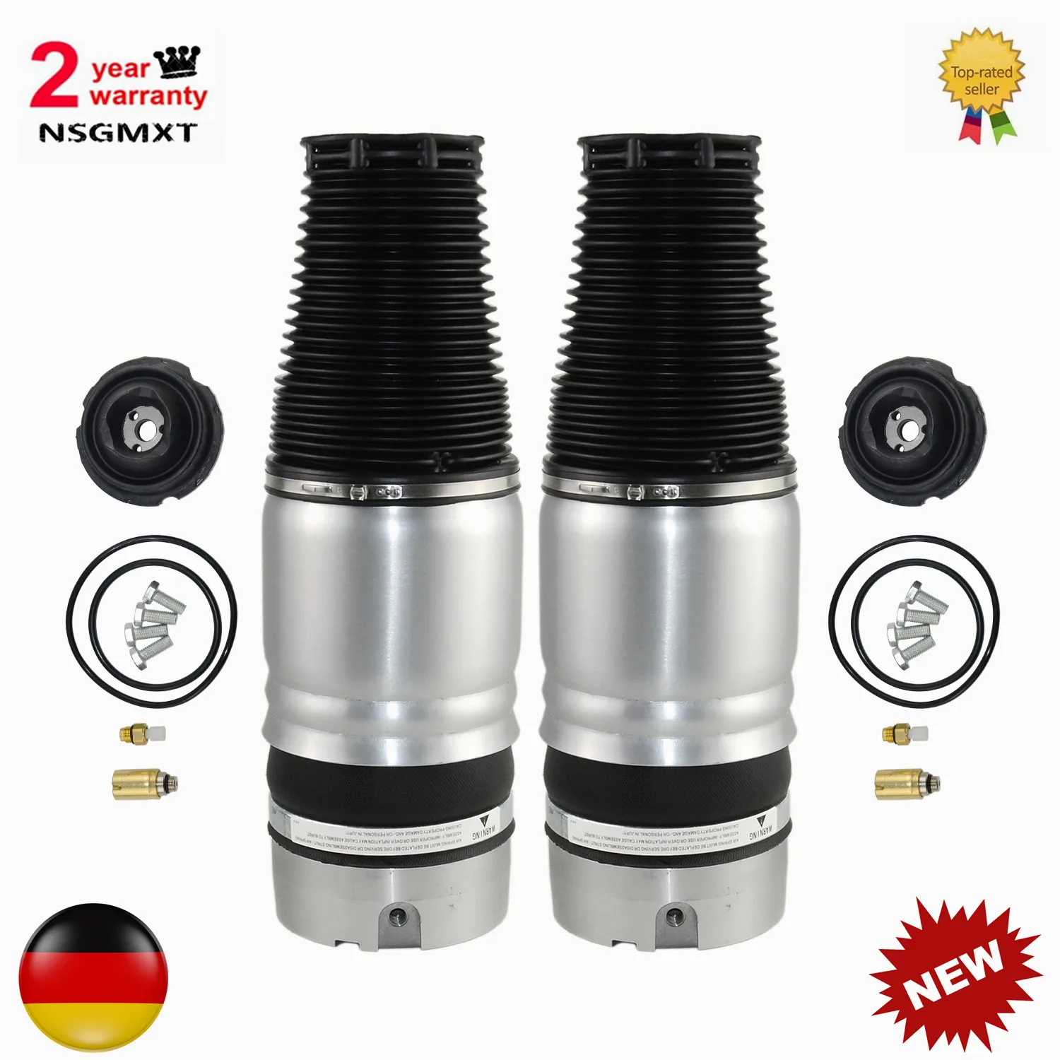 AP01 1 пара пневматической подвески для Audi Q7 Porsche Cayenne Touareg 95535850321 95535850331 7L6616503B|spring|spring