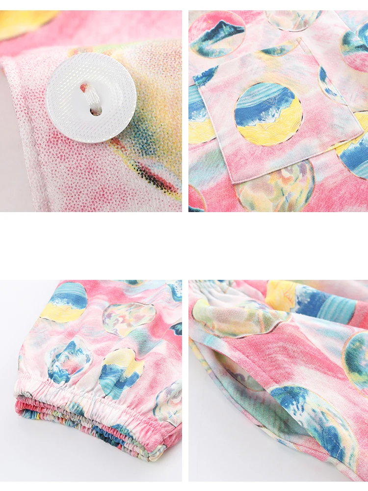 

BZEL Two Piece Sleepwear Pajamas Set Mujer Summer Underwear Home Clothes For Women Plus Size Soft Nightwear Kawaii Cotton Pijama