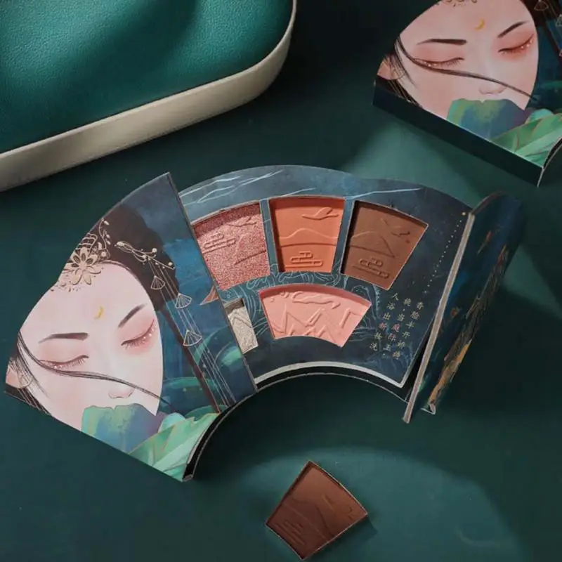 

7 Colors Chinese Ancient Style Eyeshadow Pallete Shimmer Matte Shimmer Palette Long Lasting Powder Shadower makeup Cosmetic