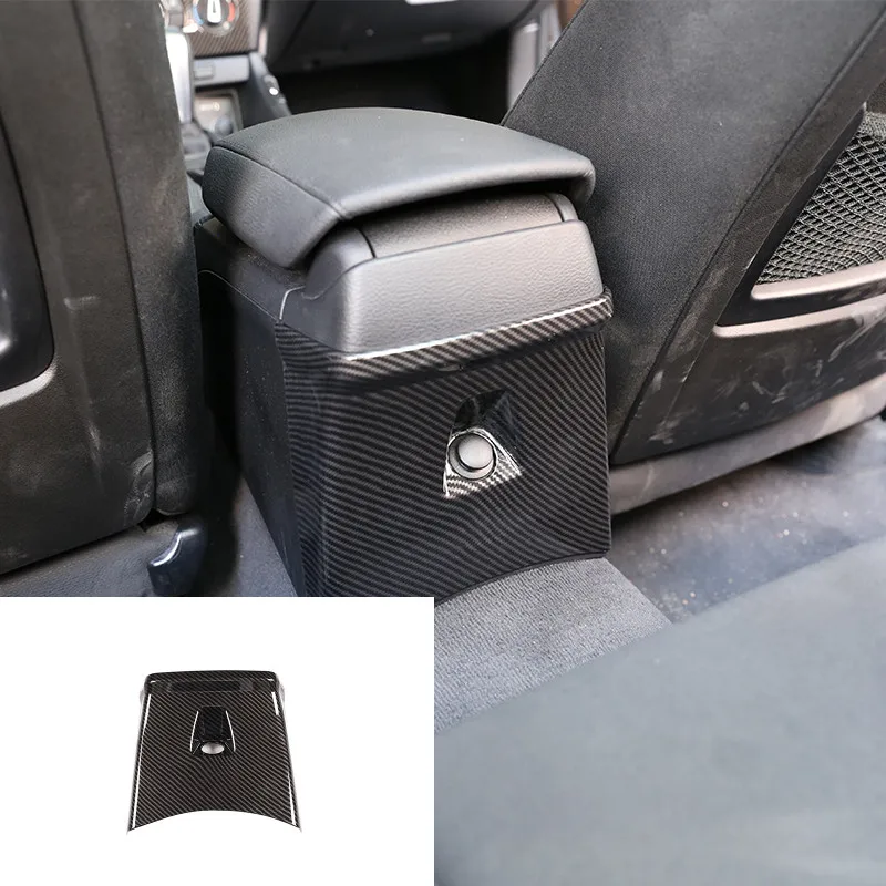 

Стайлинг автомобиля, хромированная панель на заднюю панель кондиционера из АБС-пластика, декоративная накладка для BMW X1 E84 2011-2015