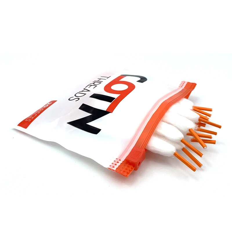 

Cotn Wick Cotton Prebuilt Organic Bacon Cotton for 510 Thread RDA RBA RDTAAtomize