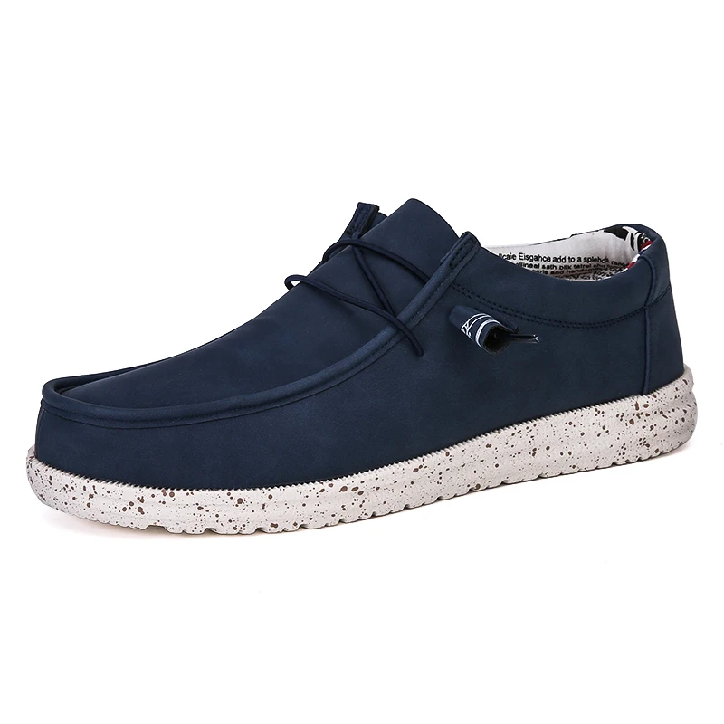 

Men's spring and autumn new walking shoes cover wear comfortable non-slip casual leather shoes loafers large size 39-48