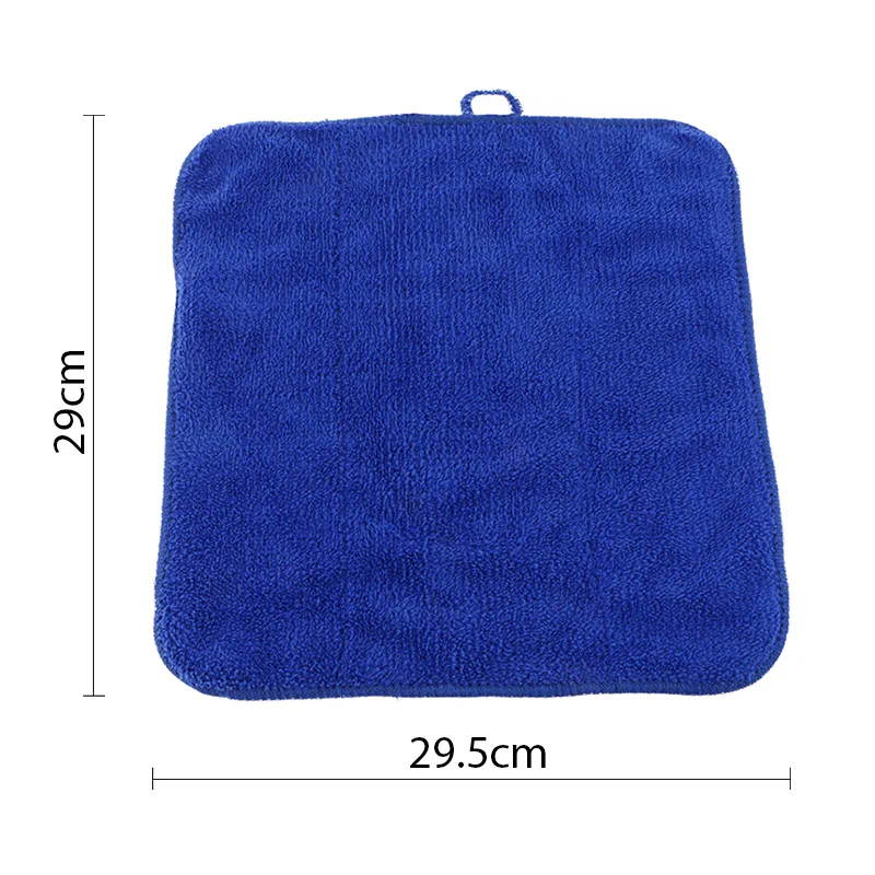 Мягкое Полотенце из кораллового флиса для мытья кухни авто домашняя моющаяся