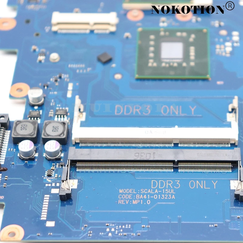 Материнская плата NOKOTION для ноутбука Samsung RV510 BA41 01323A BA92 06564A GL40 DDR3 материнская с