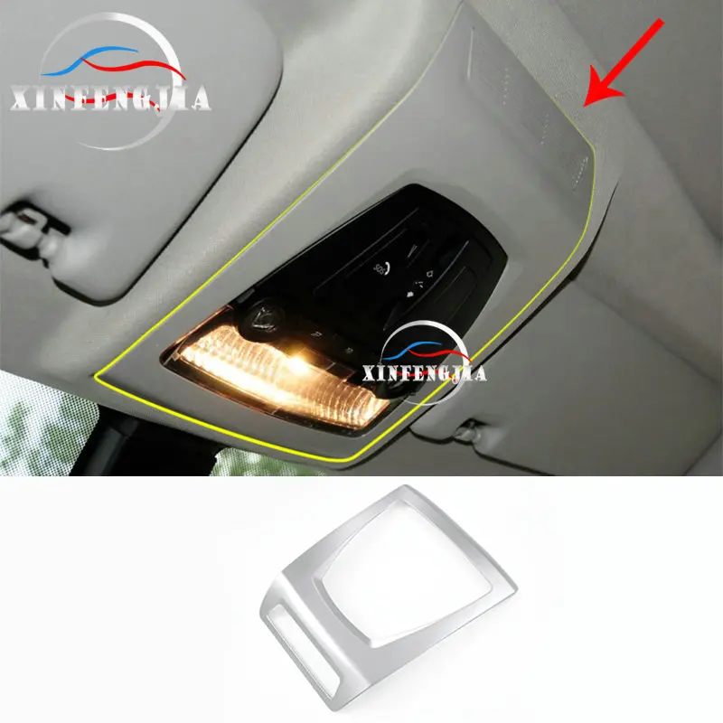 

Передняя хромированная АБС лампа для чтения для BMW 5 Series F10 11-16 & 5GT F07 10-17 & X3 F25 11-17 & X4 F26 15-17