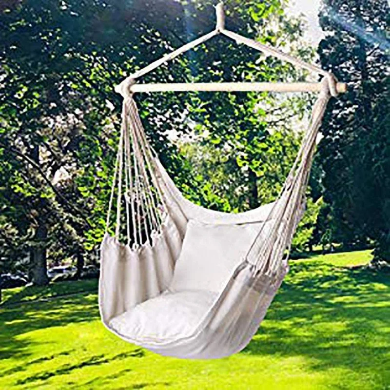 

Garden Hammock Chair Portable Travel Camping Hanging Hammock Swing Chair Hammocks Maximum Load 150KG