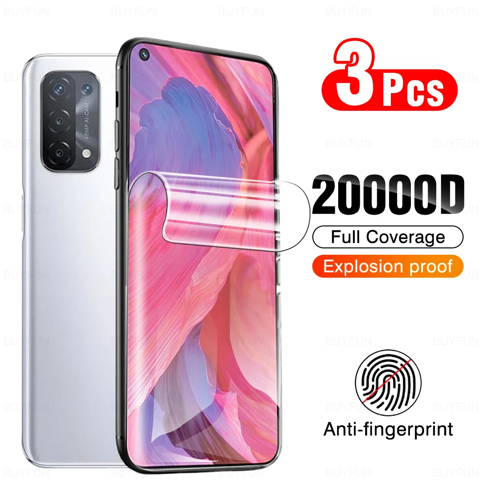 

Гидрогелевая пленка для Oppo A74 A54 4G/5G Защитная пленка для Oppo A94 5G 6,43 inche защитная пленка не стекло