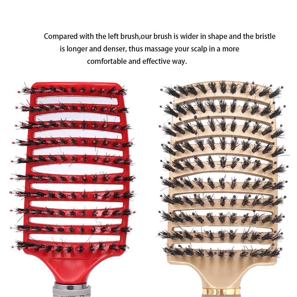 2019 Модная Складная расческа Антистатическая для парикмахерских салонная