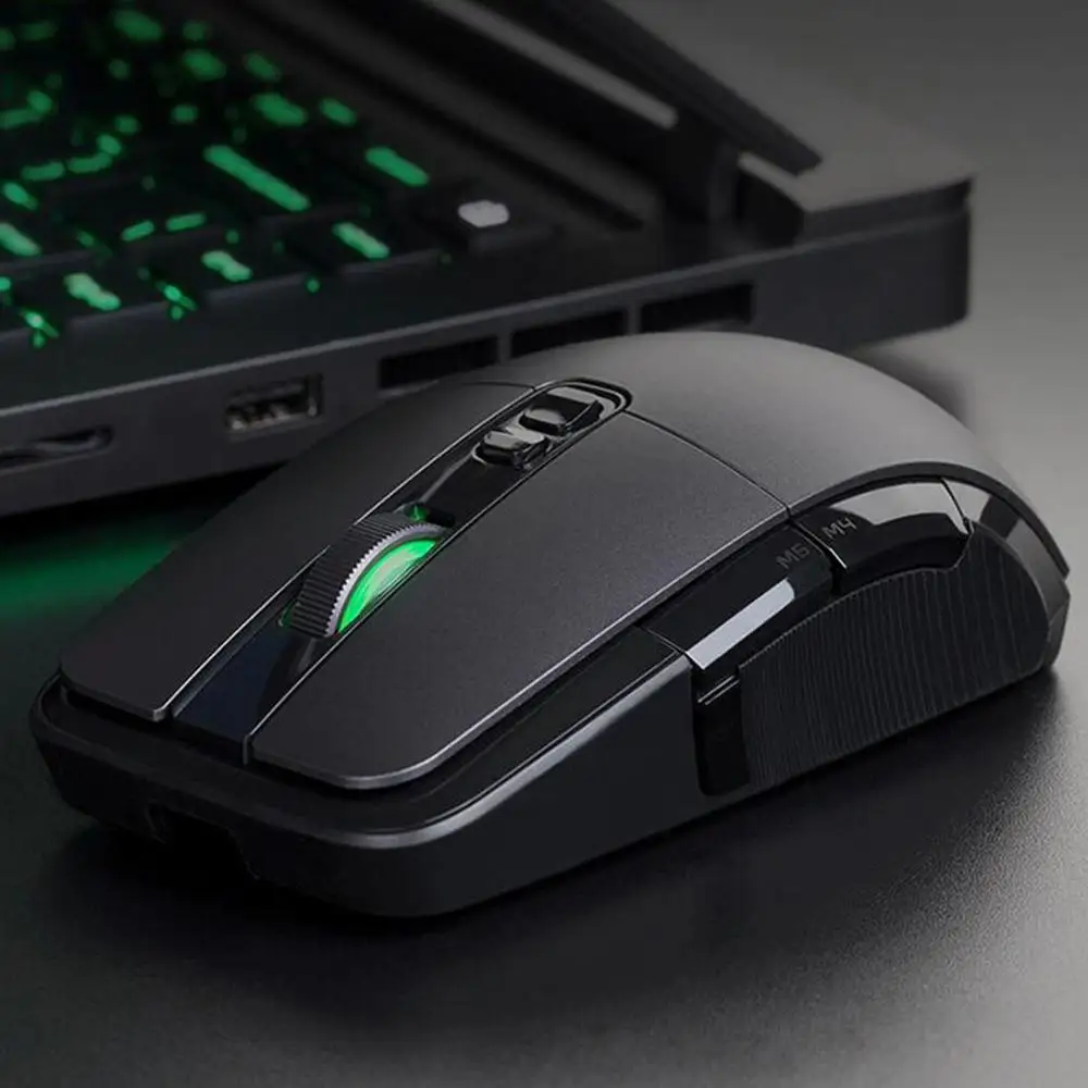 Xiaomi 2,4G usb-ресивер беспроводной мыши игровая мышь 7200 dpi RGB мышь с подсветкой геймер оптическая компьютерная ПК мышь