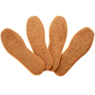 Утолщенные шерстяные стельки унисекс, зимние Имитационные кашемировые стельки из овечьей кожи с мехом для ног, яркая модель обуви